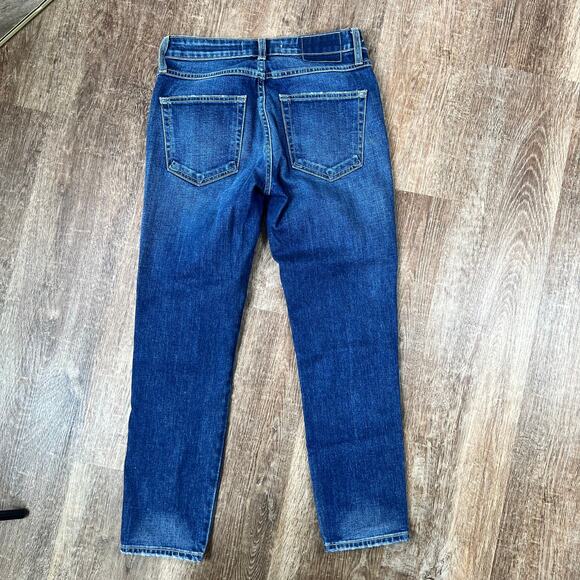 AMO Pixie Jeans Mid rise slim fit cropped jeans - Picture 3 of 5